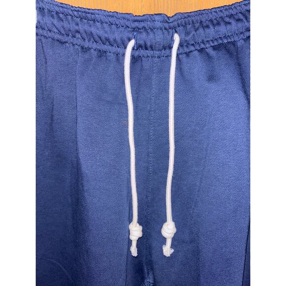 Nike Dri-Fit men’s basketball elastic hem navy blue sweatpants NWT (large) - Picture 4 of 11